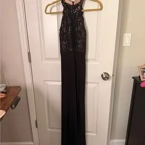 Morgan & Co. Dresses | Morgan & Co. Black Lace Evening Dress | Color: Black | Size: 0 | Tschmenger's Closet Morgan & Co. Dresses | Morgan & Co. Black Lace Evening Dress | Color: Black | Size: 0 | Tschmenger's Closet